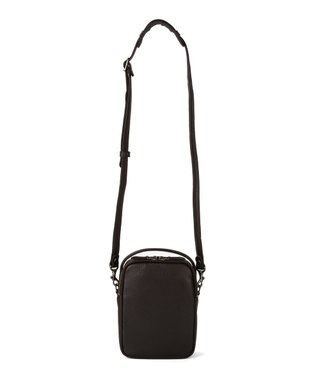 ACE BAGS & LUGGAGE LO HOMME PRESSE アルカイックソフト 本革 縦型ショルダーバッグ 小 71782 ロ・オム・プレッセ ブラック