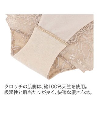 BRADELIS New York 【BRADELIS New York】ヴィオラスタイルパンティ24S1 ライトベージュ