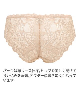 BRADELIS New York 【BRADELIS New York】ヴィオラスタイルパンティ24S1 ライトベージュ