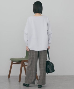 AMERICAN HOLIC 【WEB限定】袖タックコクーンポンチプルオーバー Light Gray