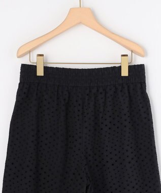 組曲 【先行予約】エンブロイダリーレース パンツ ブラック系