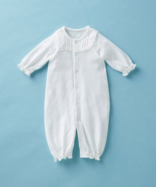 MIKI HOUSE HOT BISCUITS 【ミキハウス】【50-60cm】セレモニードレスセット【通年向け】【箱入】 白