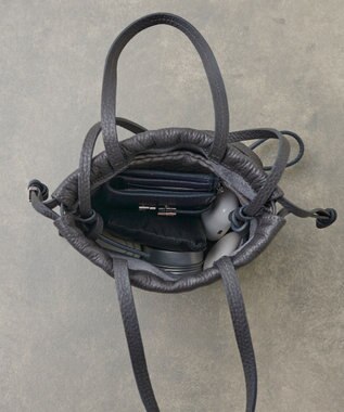 IACUCCI 【BEST SELLER】グラネッロ 2WAYTOTE  CERVO チャコールグレー