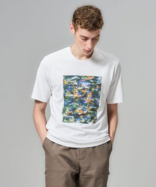 JOSEPH HOMME 【新柄】インプレッションアートＴ　クルーネックTシャツ オレンジ系3