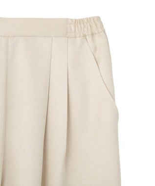 AMERICAN HOLIC 【イージーケア】サテンカーブパンツ Light Beige