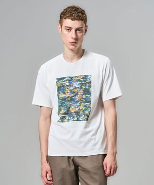 JOSEPH HOMME 【新柄】インプレッションアートＴ　クルーネックTシャツ