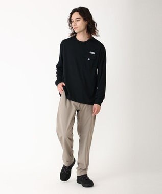 Columbia Columbia/ バーンノベルロングスリーブクルー /コロンビア Black