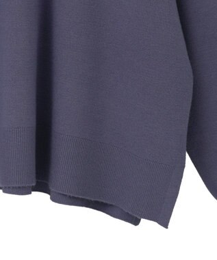 AMERICAN HOLIC バイパチVネックニットプルオーバー Purple