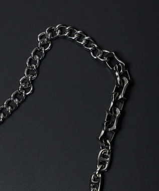 WEGO Mミックスチェーンネックレス 柄2