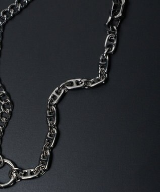 WEGO Mミックスチェーンネックレス 柄2