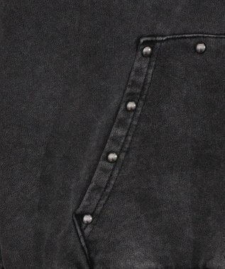 WEGO パウダーブリーチスタッズZIPパーカー スミクロ