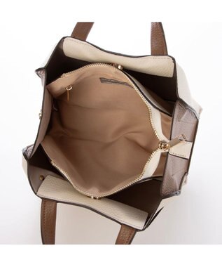 UNBILLION カシュカシュ cachecache / スクエア2wayミニバッグ アイボリー