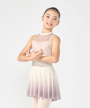 Chacott ハイネックレオタード ヨーロピアンピンク