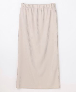 ANY L テレコナロースカート ライトベージュ