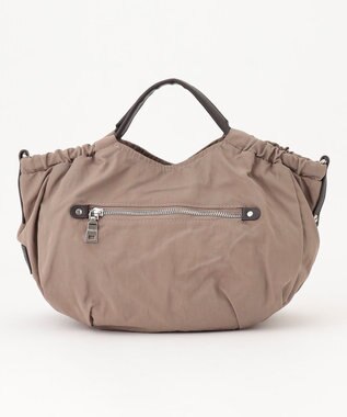 Y'SACCS 【Y’SACCS vous et】サイドギャザー2WAYトート Sサイズ ベージュ