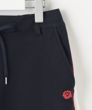 PW CIRCULUS 【WOMEN】【洗える/帯電防止/ストレッチ】ロゴ サイドライン スカート ネイビー系