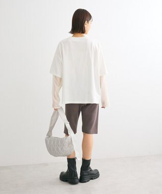 Green Parks ・ＡＮＤＳＥＡＲＣＨ　ニットハーフパンツ Charcoal Gray
