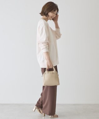 AMERICAN HOLIC カレッジロゴ裏毛スウェット Pink