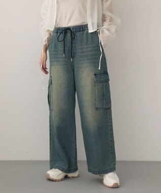 Green Parks ＥＧＯＩＳＴブリーチデニムカーゴパンツ