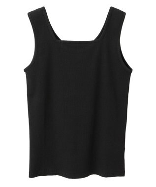 Green Parks 前後２ＷＡＹ　リブタンクトップⅡ Black