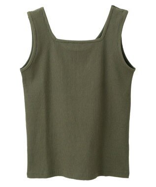Green Parks 前後２ＷＡＹ　リブタンクトップⅡ Khaki