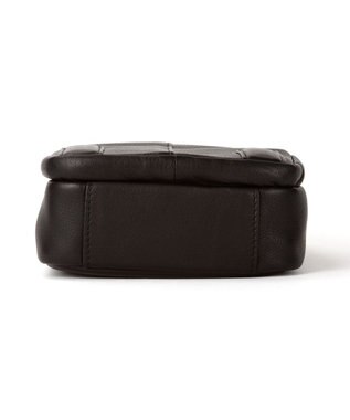 ACE BAGS & LUGGAGE LO HOMME PRESSE アルカイックソフト 本革 縦型ショルダーバッグ 小 71782 ロ・オム・プレッセ ブラック