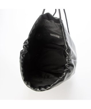 UNBILLION カシュカシュ cachecache / ガーメント合皮ボンサック ブラック