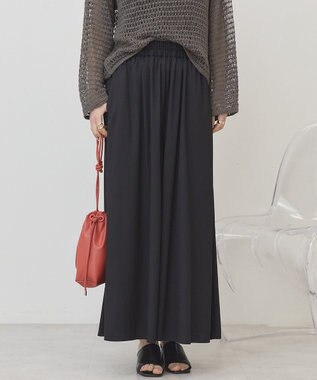 AMERICAN HOLIC 【選べる丈】ギャザースカーチョ【WEB限定カラー有り】 Black