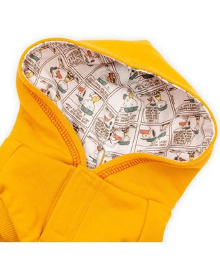 PET PARADISE スヌーピー ワッペン パーカー 小型犬 オレンジ