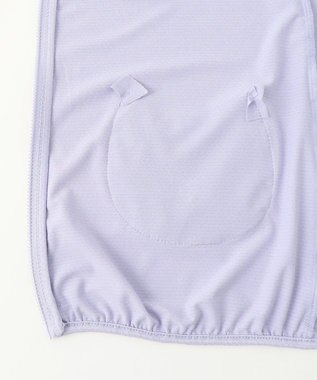 ANY KIDS サラサラ UVカット パーカー サックスブルー