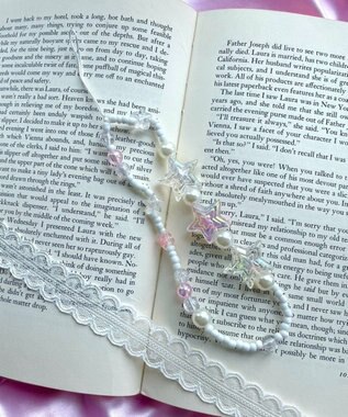 WEGO ビーズストラップキーホルダーG 柄2