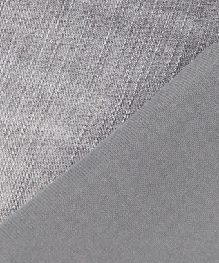 JOSEPH ABBOUD 【キングサイズ・暖か起毛裏地付/ストレッチ】レイヤード デニム パンツ ライトグレー系