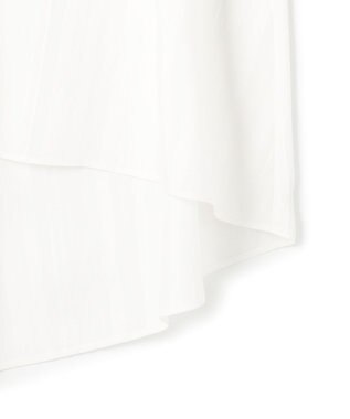 23区 【先行予約】ドビーストライプ バックタック フレアブラウス ホワイト系