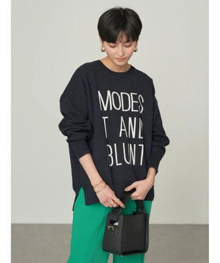 AMERICAN HOLIC ロゴニットプルオーバー Navy