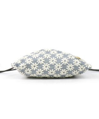 Regalo Felice 【花の刺繍 / セットで持っても可愛い】ポーチ小 / REGALO LBL(ライトブルー)