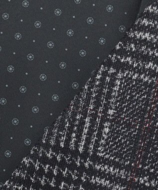 JOSEPH ABBOUD 【ストレッチ】フランネルジャージ ベスト ワイン系4