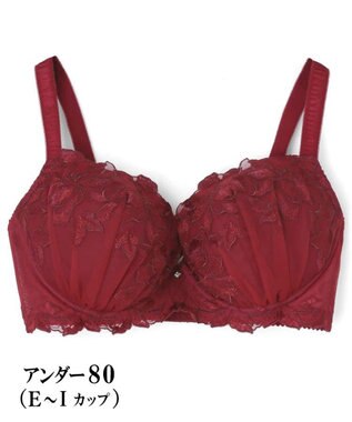 San-ai Resort（三愛水着楽園） エレガントコレクション【2411】単品ブラU80カップ 【northerly】 レッド