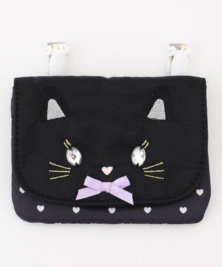 ANY KIDS アニマル 移動ポケット ブラック