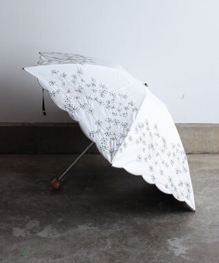 １級遮光生地 フェンネル刺繍の晴雨兼用日傘 折りたたみ And Wool ファッション通販 公式通販 オンワード クローゼット