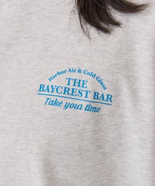 AMERICAN HOLIC BARロゴプリントTシャツ Light Gray Mixture