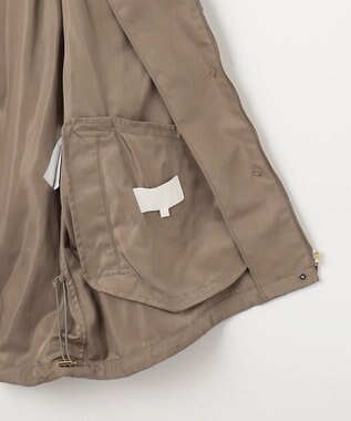 自由区 S 【カタログ掲載・洗える】ブライトメモリーツイル ブルゾン ダークモカ