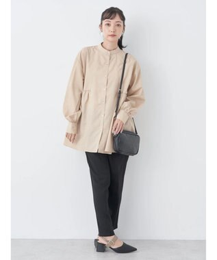 earth music&ecology テーパードパンツ Black