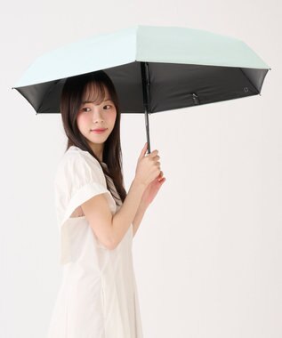 MOONBAT 【超コンパクト/自動開閉/晴雨兼用】Miracle Tech Protection(ミラクルテック プロテクション) 折りたたみ傘 プレーン 50cm ライトグリーン