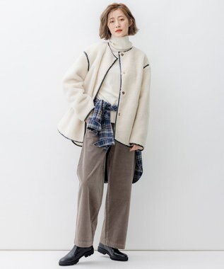 23区 サイドゴア ブーツ ブラック系