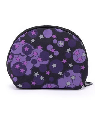 ANNA SUI ヴァケーション ラウンドポーチ パープル