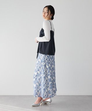 YECCA VECCA 2wayキャミソールビスチェ Navy