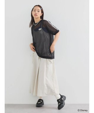 Green Parks オズワルド／メッシュラインプルオーバー Black