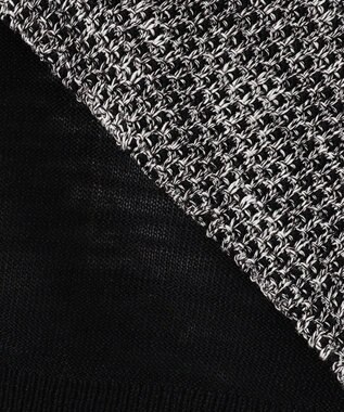 JOSEPH ABBOUD 【キングサイズ・清涼感/軽い/洗える】 スラブギマニットベスト ブラック系