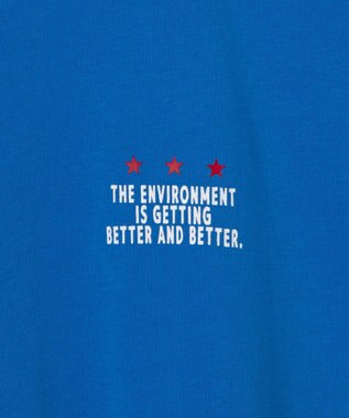 WEGO ヴィンテージライクグラフィックTシャツ ブルー