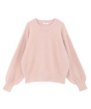 earth music&ecology ミニシャギープルオーバー Light Pink